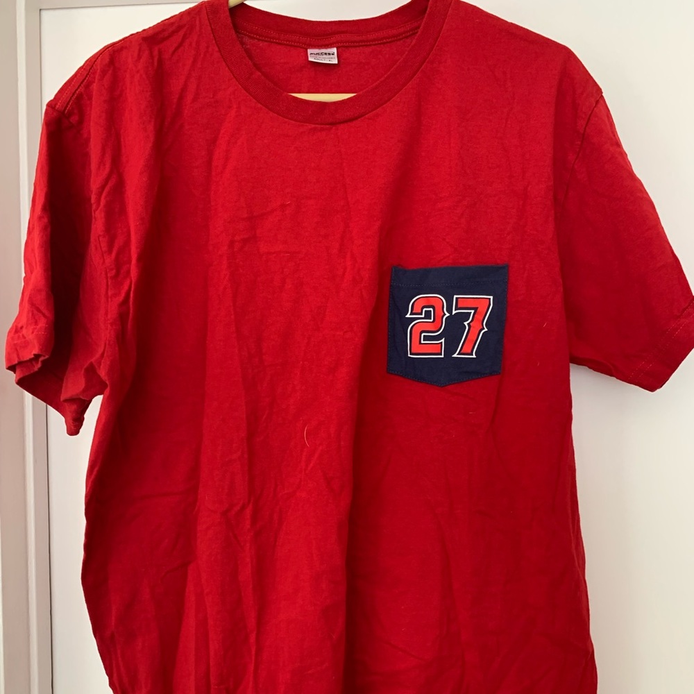 Red Angels Mike Trout shirt